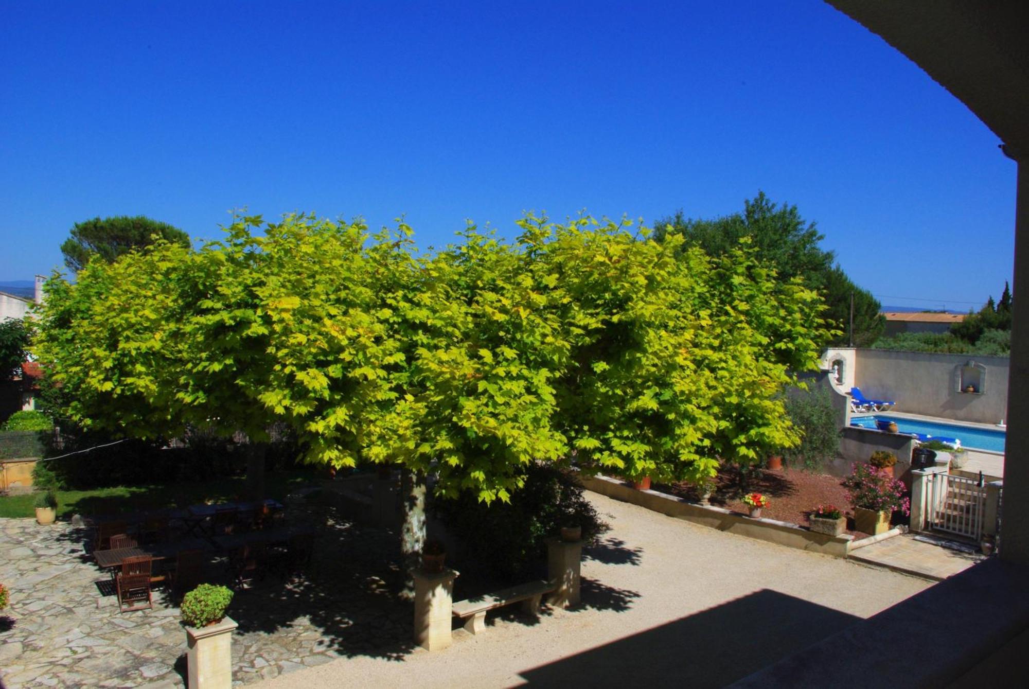 Le Mas De L'Amandier Saint-Saturnin-les-Avignon Bagian luar foto
